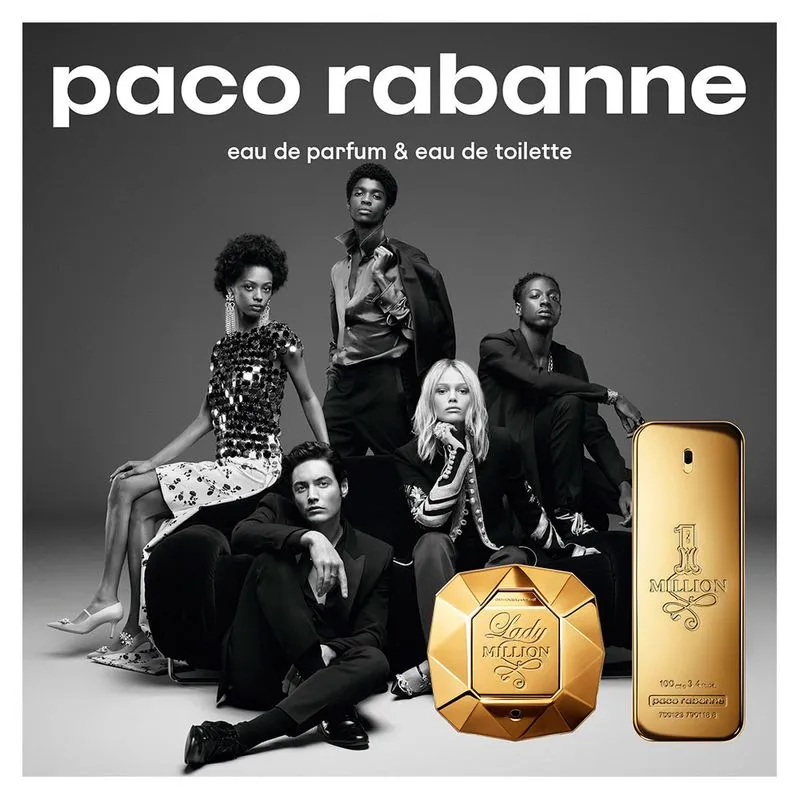 Perfume Feminino Lady Million Paco Rabanne Eau de Parfum 80ml - Imagem 4