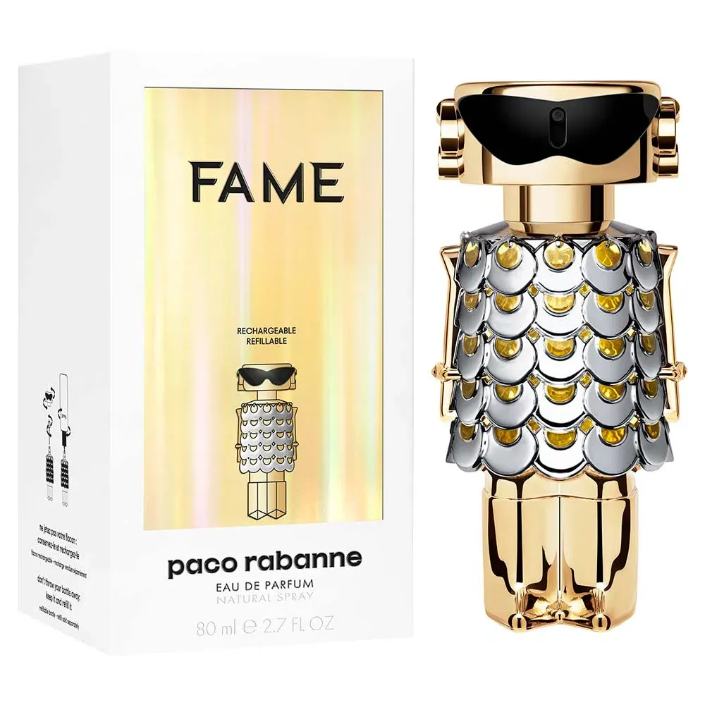 PERFUME FEMININO FAME PACO RABANNE EAU DE PARFUM 80ml