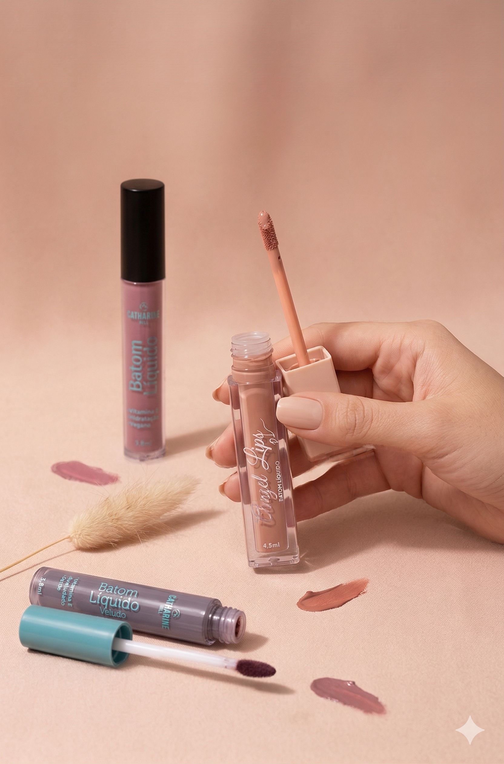 Kit Lábios Nude Quente 2 - Kit 13